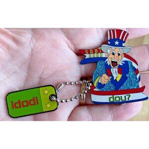 2009 South Dakota Destination Imagination Global Finals Trading Pin Uncle Sam
